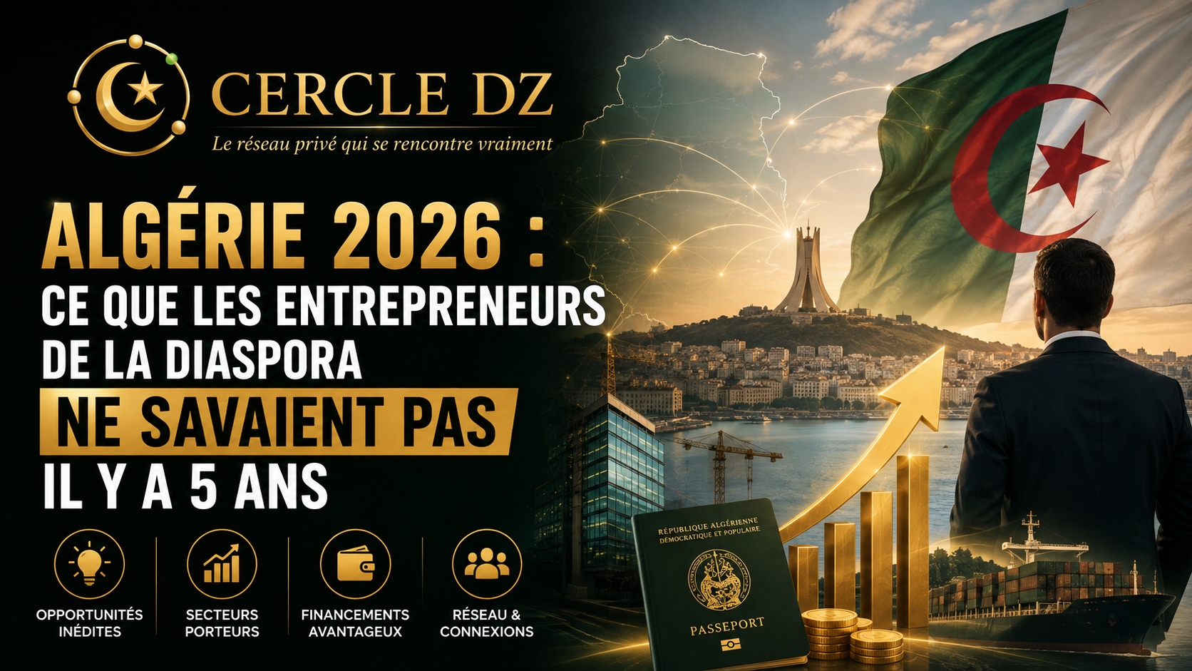 Algérie 2026 : ce que les entrepreneurs de la diaspora ne savaient pas il y a 5 ans